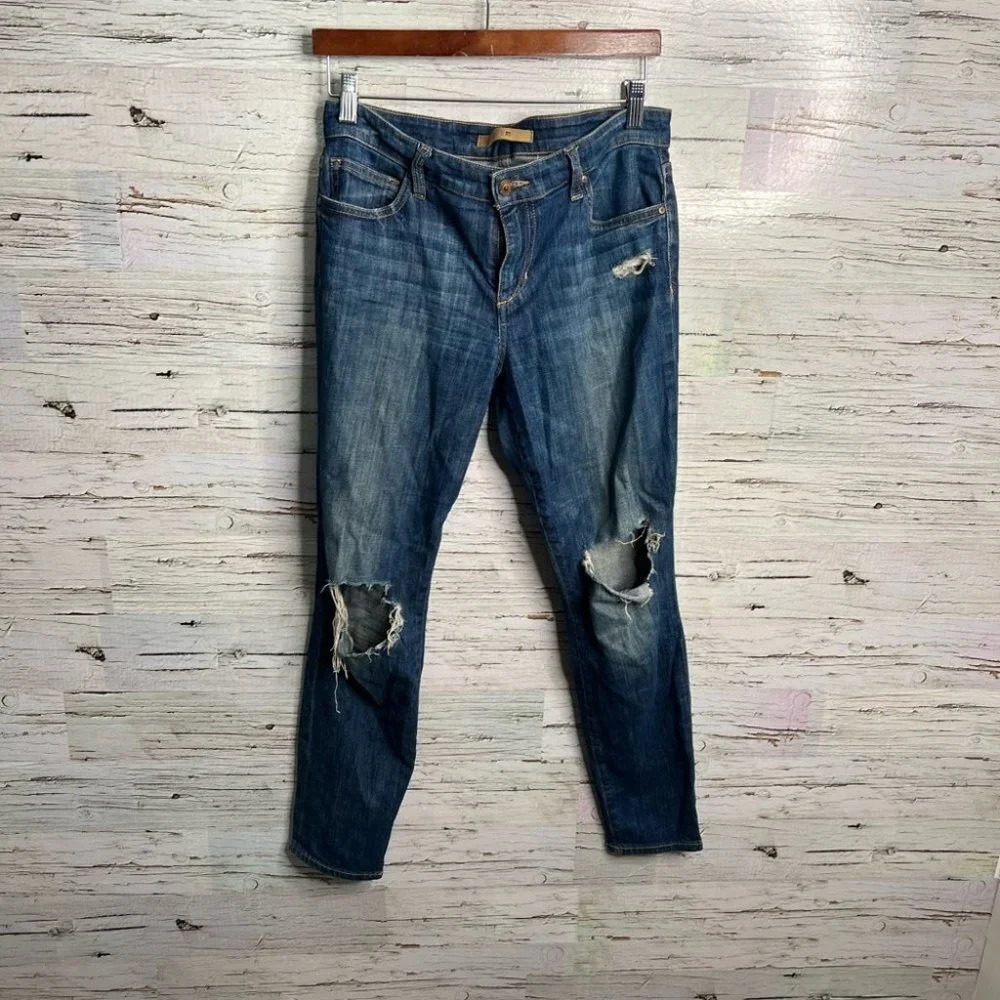 Joe's Jeans Aveline Skinny Ankle jeans | distressed | size 28
